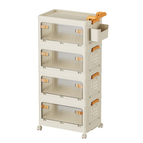 canasto organizador de almacenamiento multiuso plegable