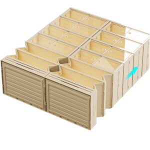 Zapatero Organizador  Almacenamiento Multiuso  Plegable