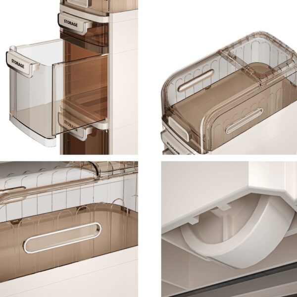 canasto organizador de almacenamiento multiuso plegable