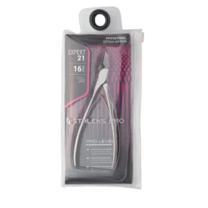 Alicate STALEKS Expert 21 Cutícula Hoja 16mm (OPORTUNIDAD)