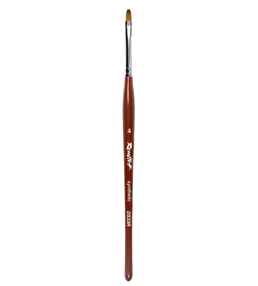 Roubloff-AK93R Pincel Acrilico 3D Kolinsky N°4