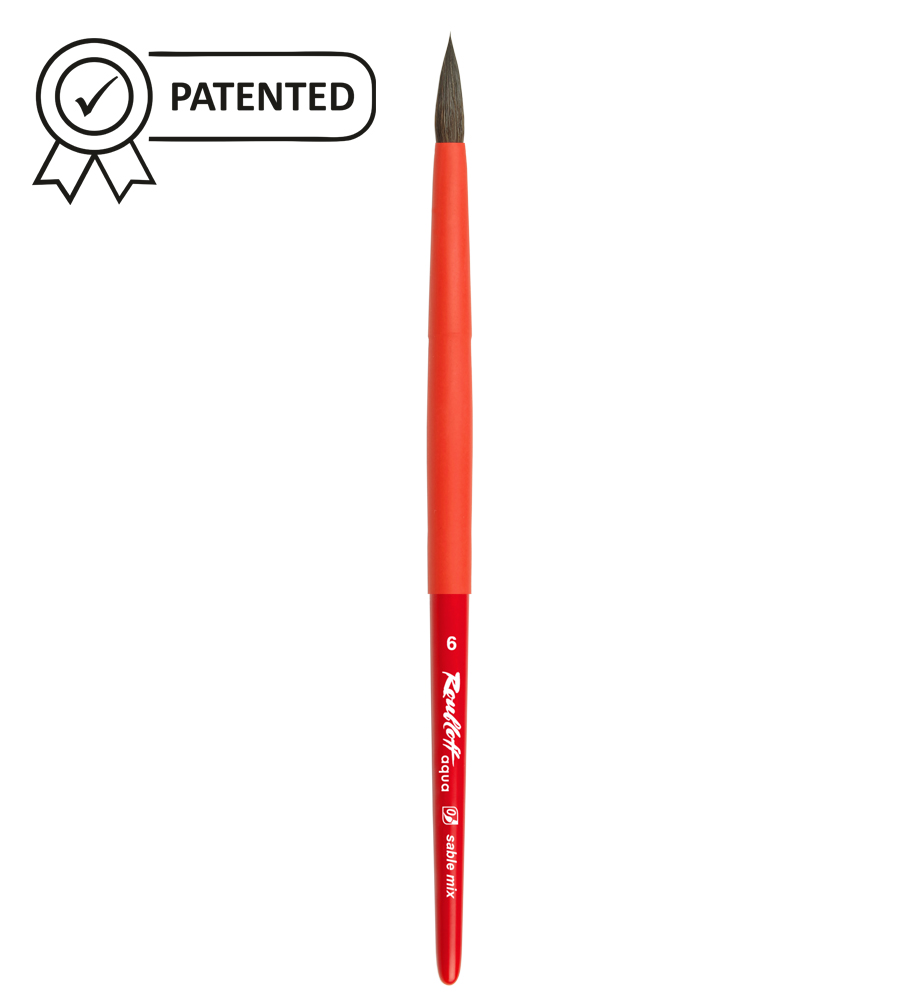 Roubloff Aqua red round #6 - Imagen 2