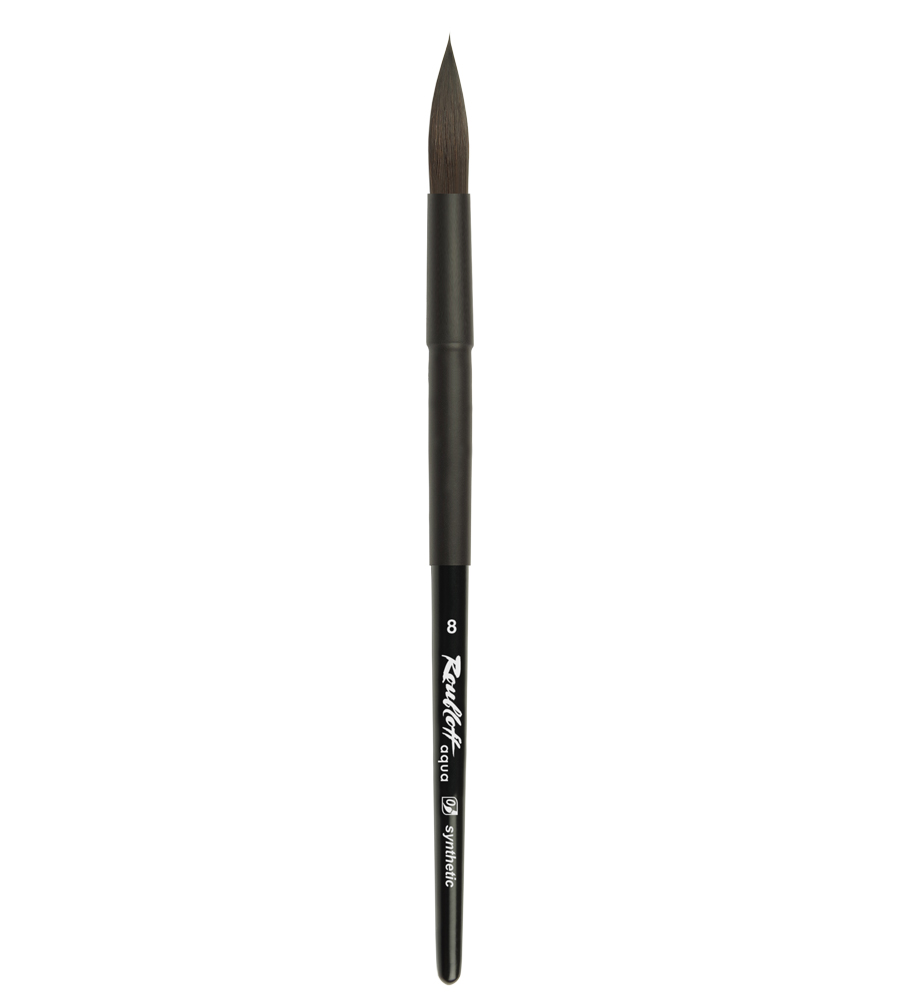Roubloff Aqua Black round №8