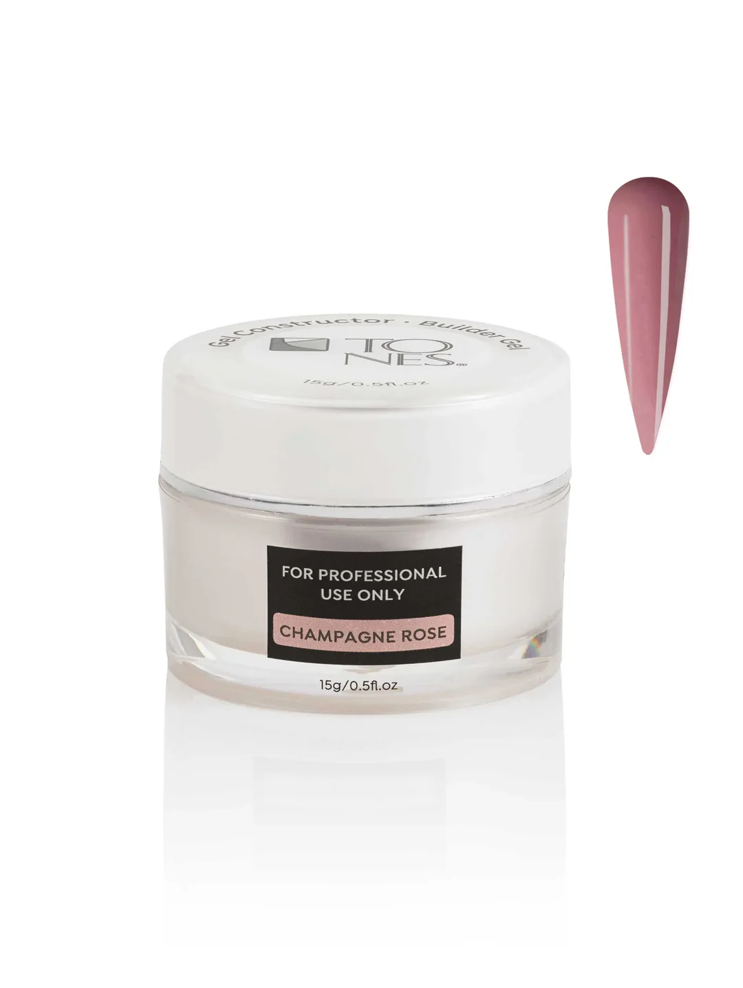 Builder Gel: Champagne Rose – 0.5 fl oz / 15 mL