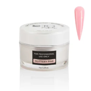 Builder Gel: Glittery Pink – 0.5 fl oz / 15 mL