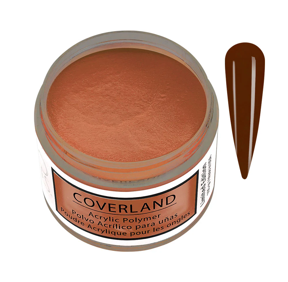 Coverland Acrylic Powder 1.5 oz “Hot Cocoa” Brown – Limited Edition