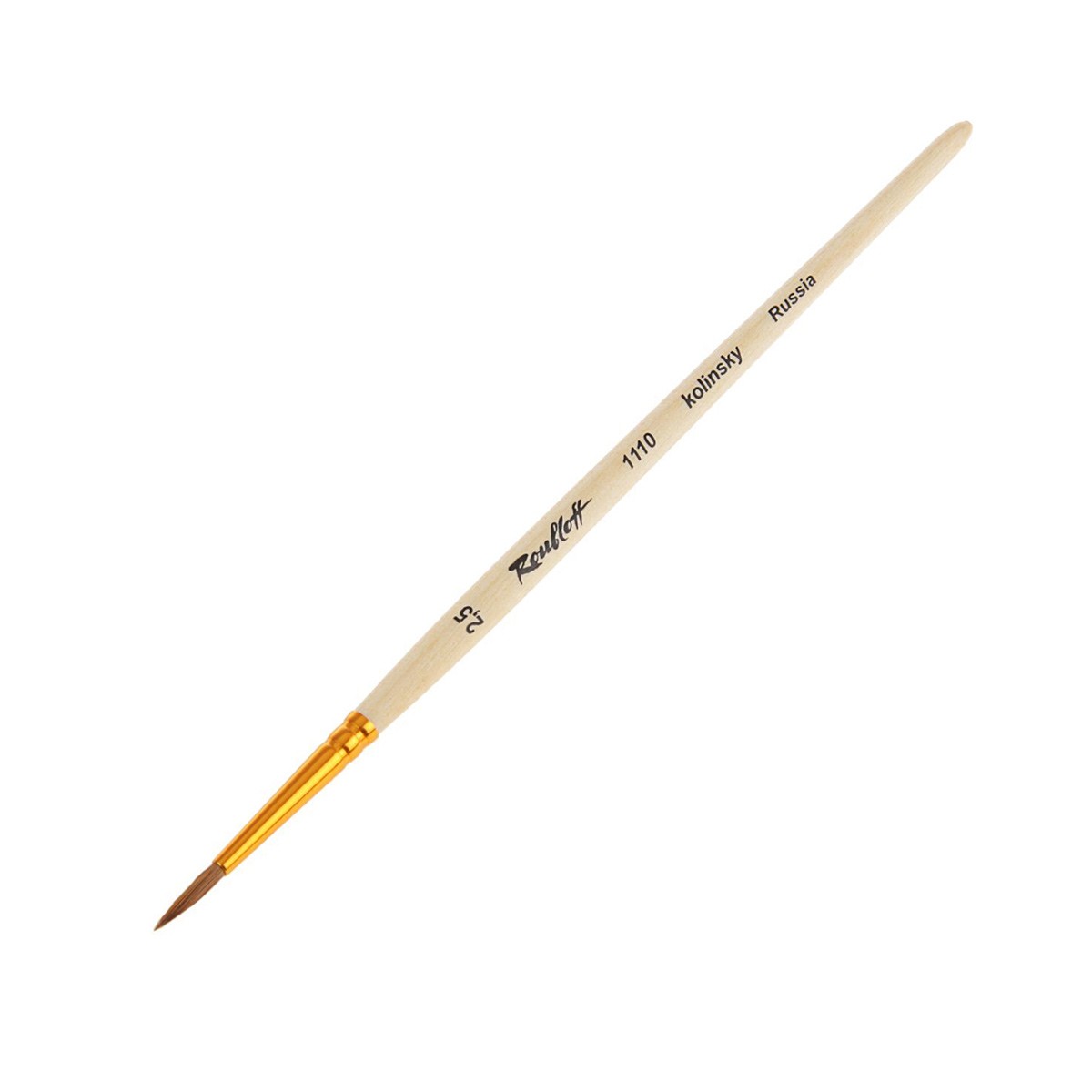 Roubloff – 1110 Pincel Classic Liner Kolinsky N°2.5