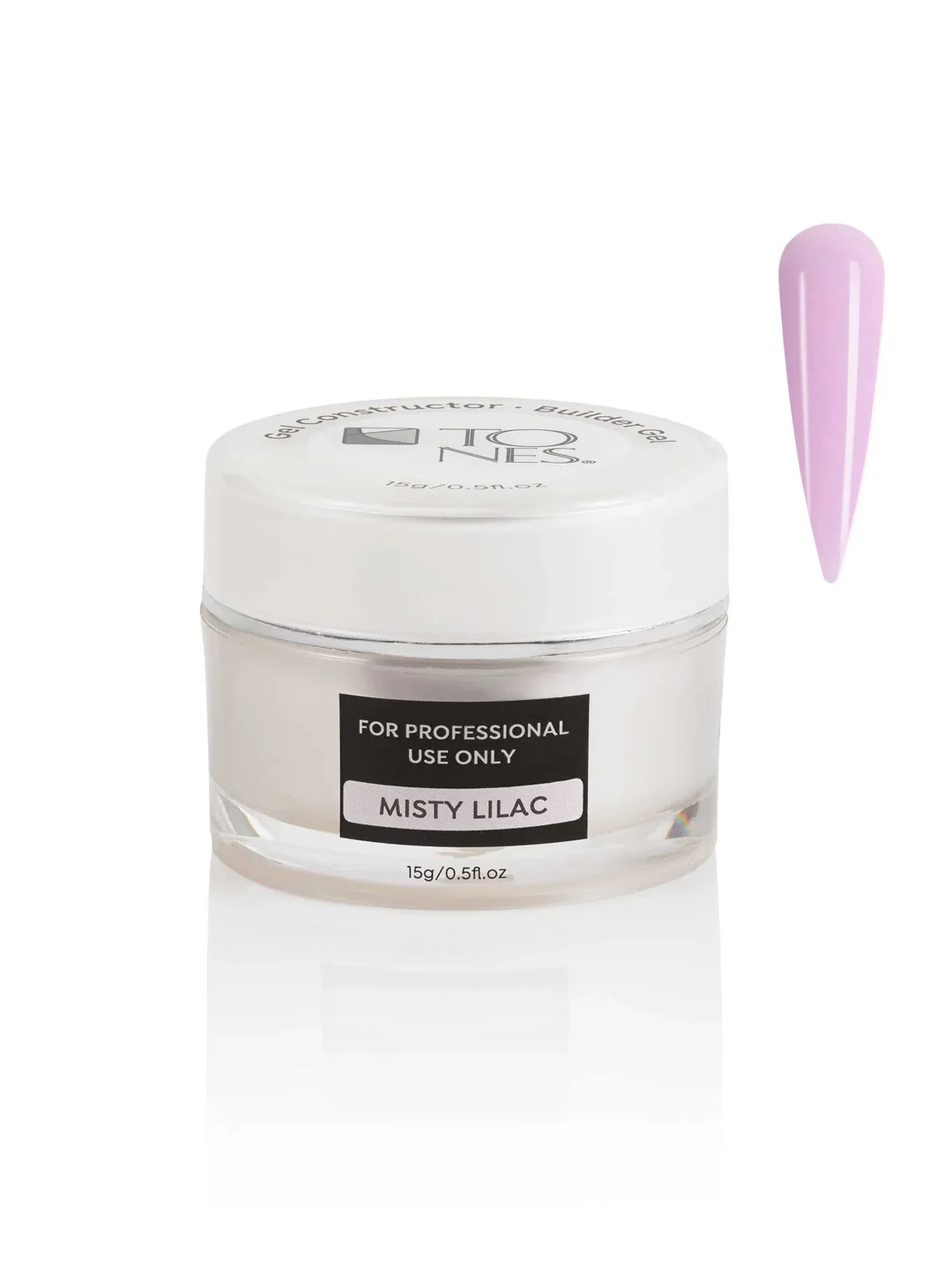 Builder Gel: Misty Lilac – 0.5 fl oz / 15 mL
