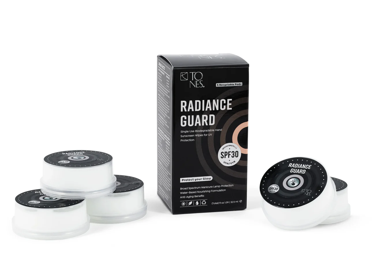Radiance Guard – Protección de lámpara UV/LED (paquete de 5)