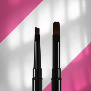 Pincel Doble Staleks Expert – Gel 11 mm / Gel 7 mm