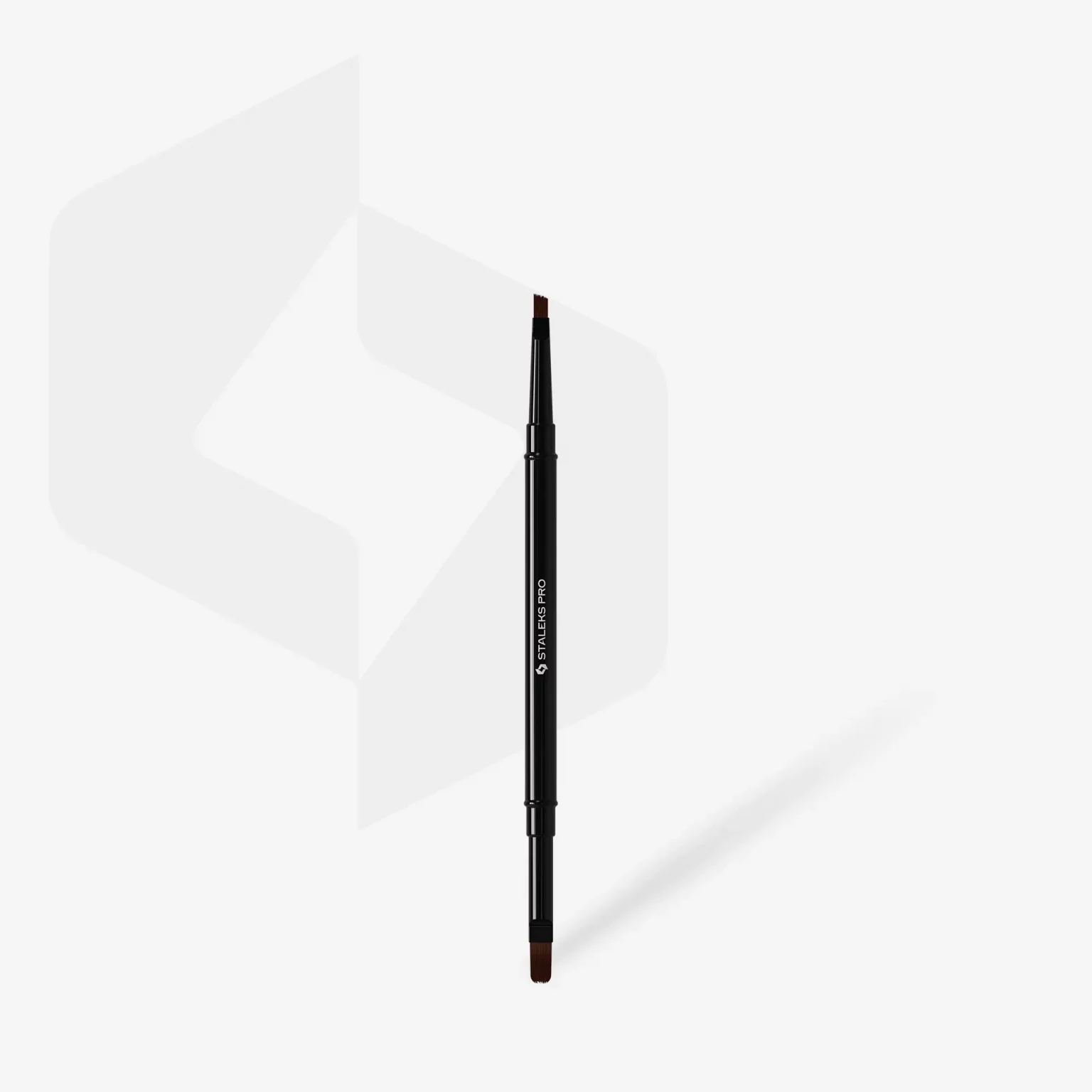 Pincel Doble Staleks Expert – Gel 11 mm / Gel 7 mm - Imagen 2