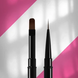 Pincel Doble Staleks Expert – Liner 10 mm / Gel 11 mm