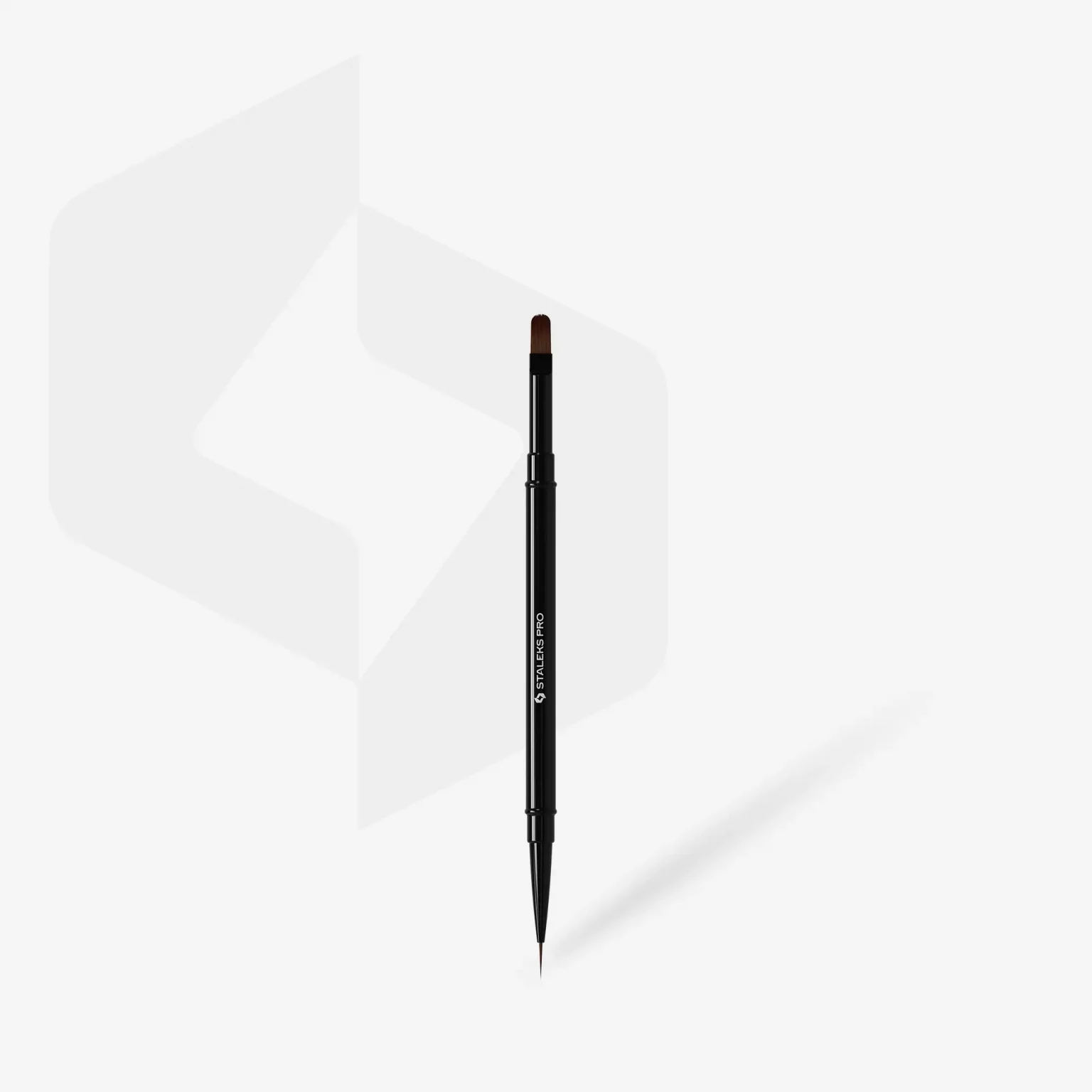 Pincel Doble Staleks Expert – Liner 10 mm / Gel 11 mm - Imagen 2