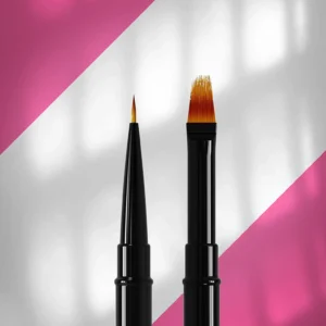 Pincel Doble Staleks Expert – Liner 7 mm / Degradé 11 mm