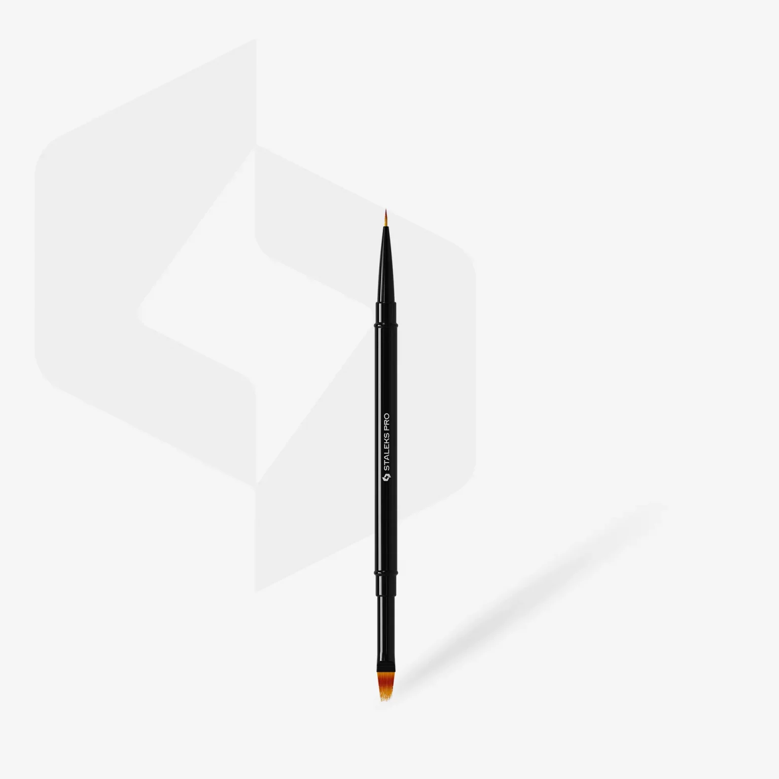 Pincel Doble Staleks Expert – Liner 7 mm / Degradé 11 mm - Imagen 2
