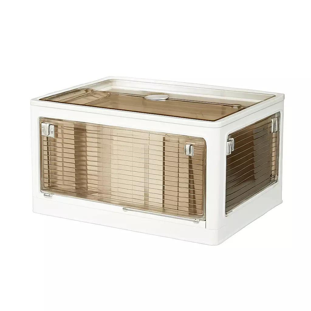 GHS Caja Organizadora Plegable Blanca 60x42x33.5cm