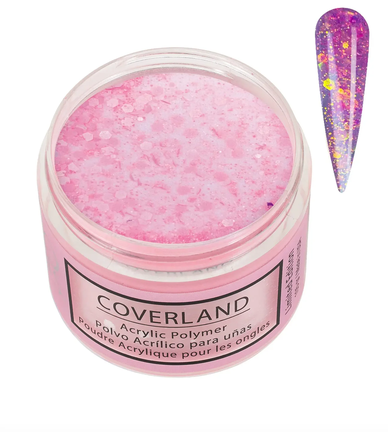 Coverland Acrylic Powder 1.5 oz “Chic & Curvy” Pink – Limited Edition