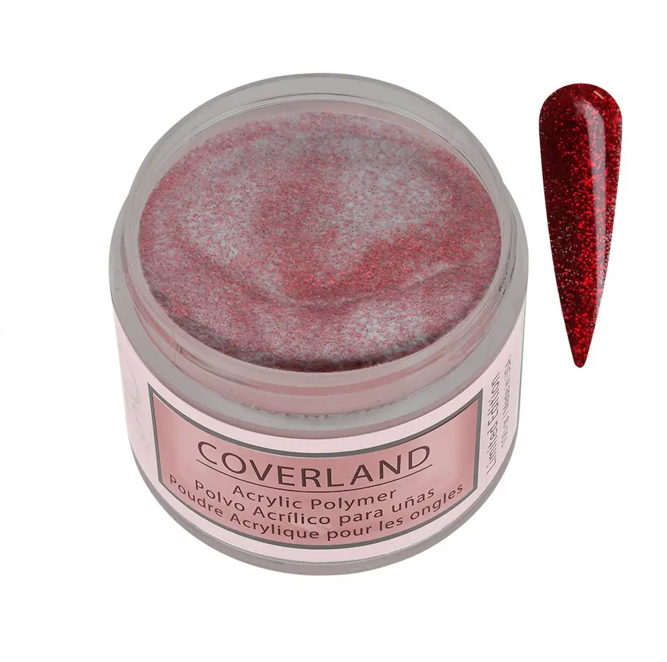 Coverland Acrylic Powder 1.5 oz “Date Night” Red – Limited Edition