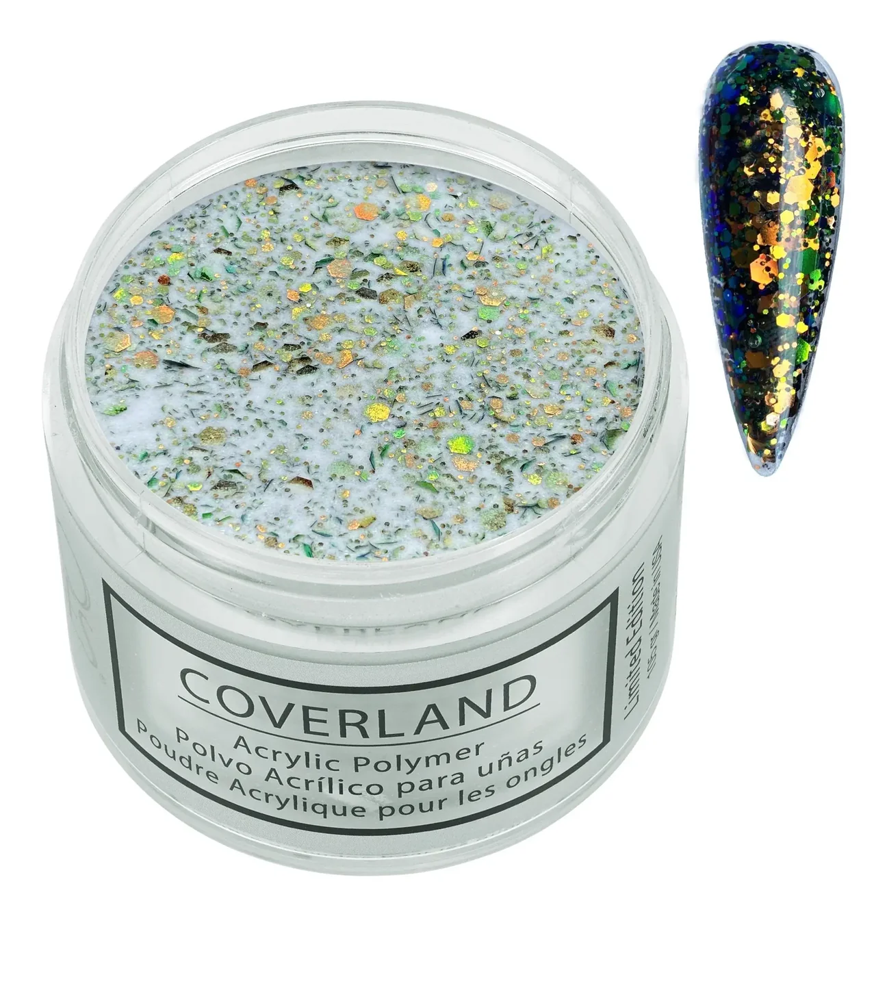 Coverland Acrylic Powder 1.5 oz “Hypnotized” Green – Limited Edition