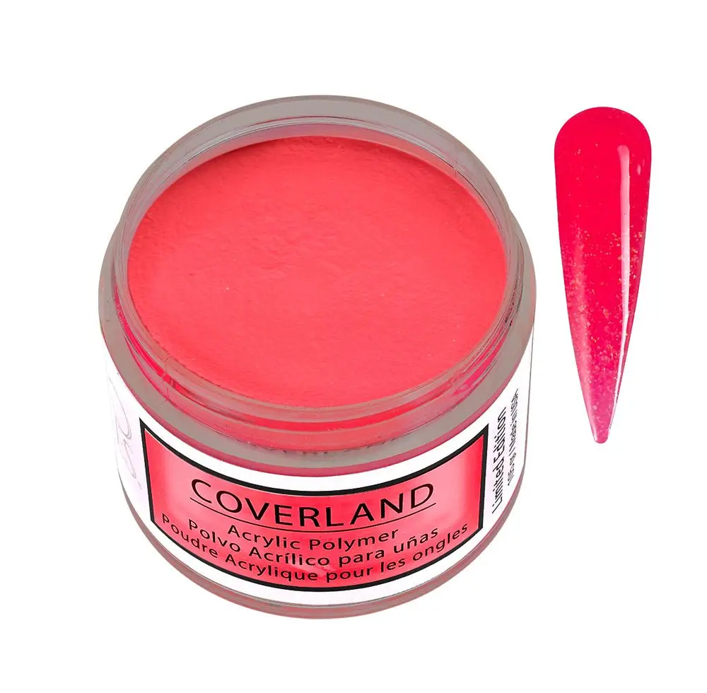 Polvo acrílico Coverland 1.5 oz “Coral neón”