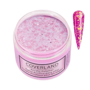 Coverland Acrylic Powder 1.5 oz “Vacation Mode” Pink – Limited Edition