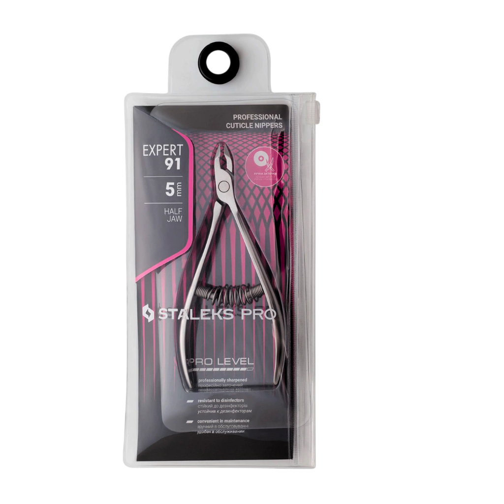 Alicate Staleks Expert 91 Cutícula Hoja 5mm
