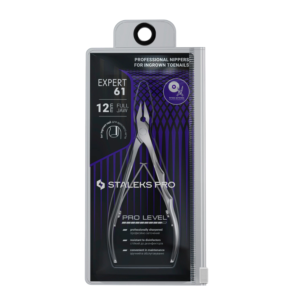 Alicate Staleks Expert 61 Uña Encarnada 12mm