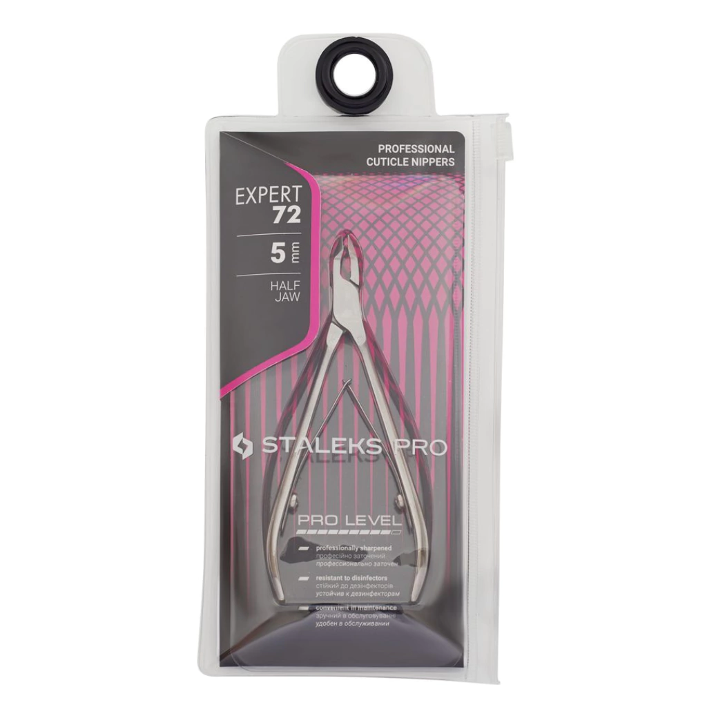 Alicate Staleks Expert 72 Cutícula Hoja 5mm