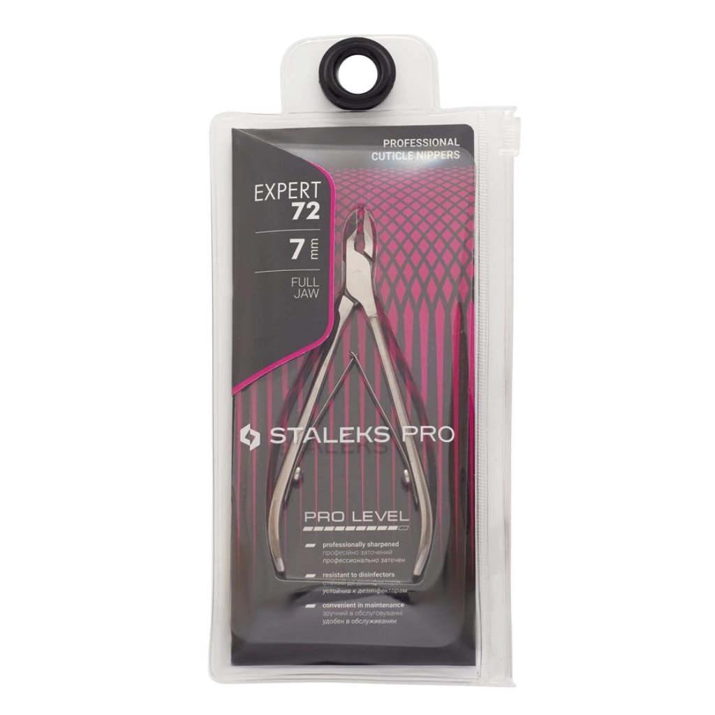 Alicate Staleks Expert 72 Cutícula Hoja 7mm