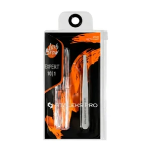 Pinza cejas Staleks Expert 10/1 punta recta