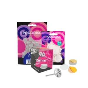 Kit Staleks Podo Disc 15 Profesional Pedicura Completo