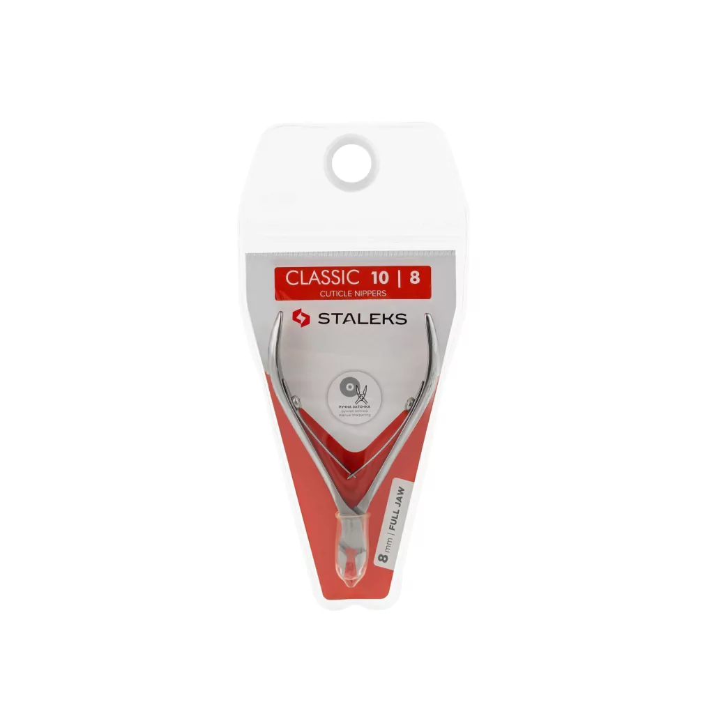 Alicate Staleks Classic 10 Cutícula Hoja 8mm